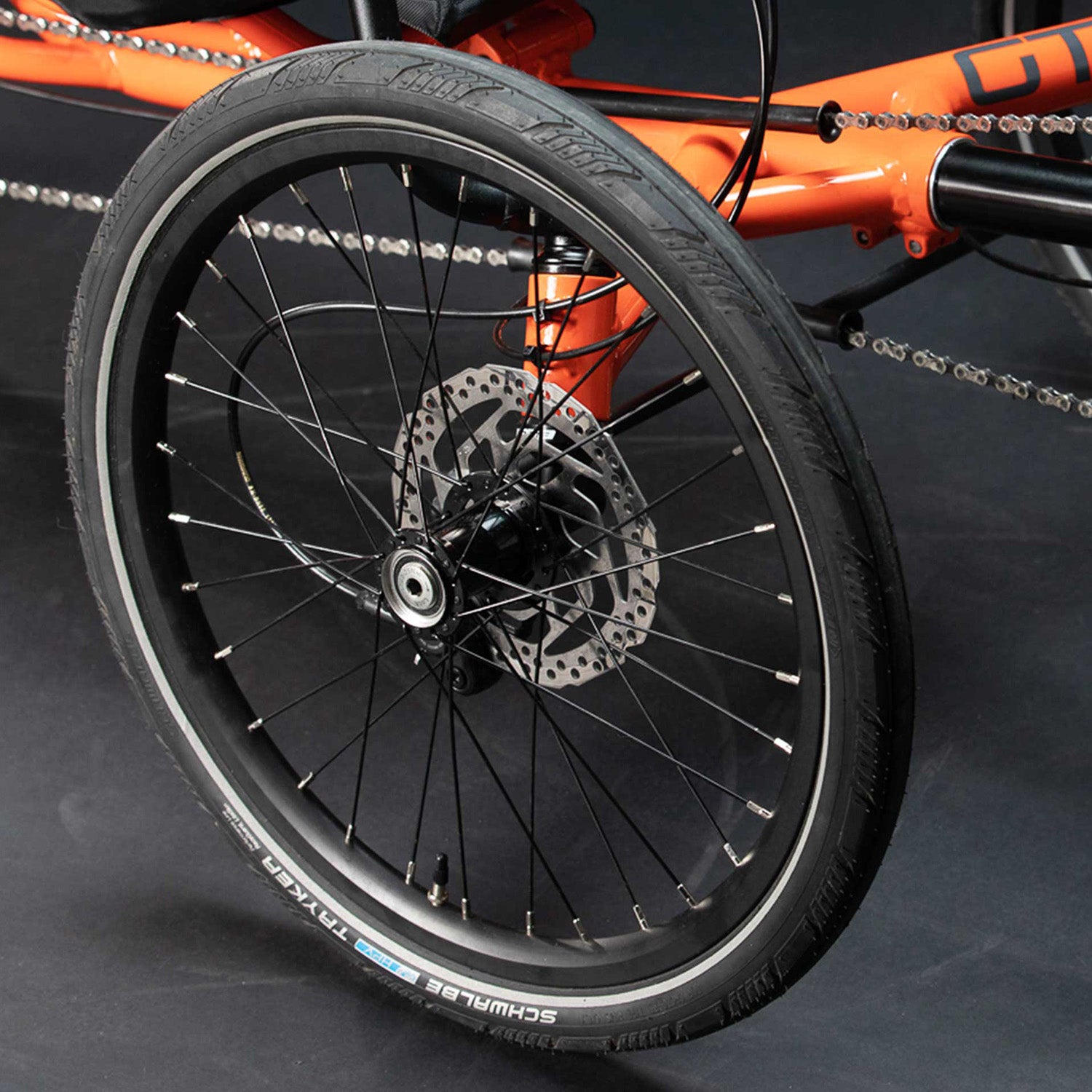 TerraTrike GTS - 2022 Wheel Molten color, Bixby Bicycles, Oklahoma
