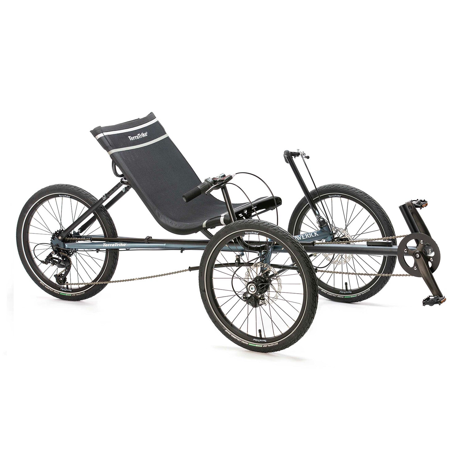 TerraTrike Maverick X 8 - Gunmetal 2022, Bixby Bicycles, Oklahoma