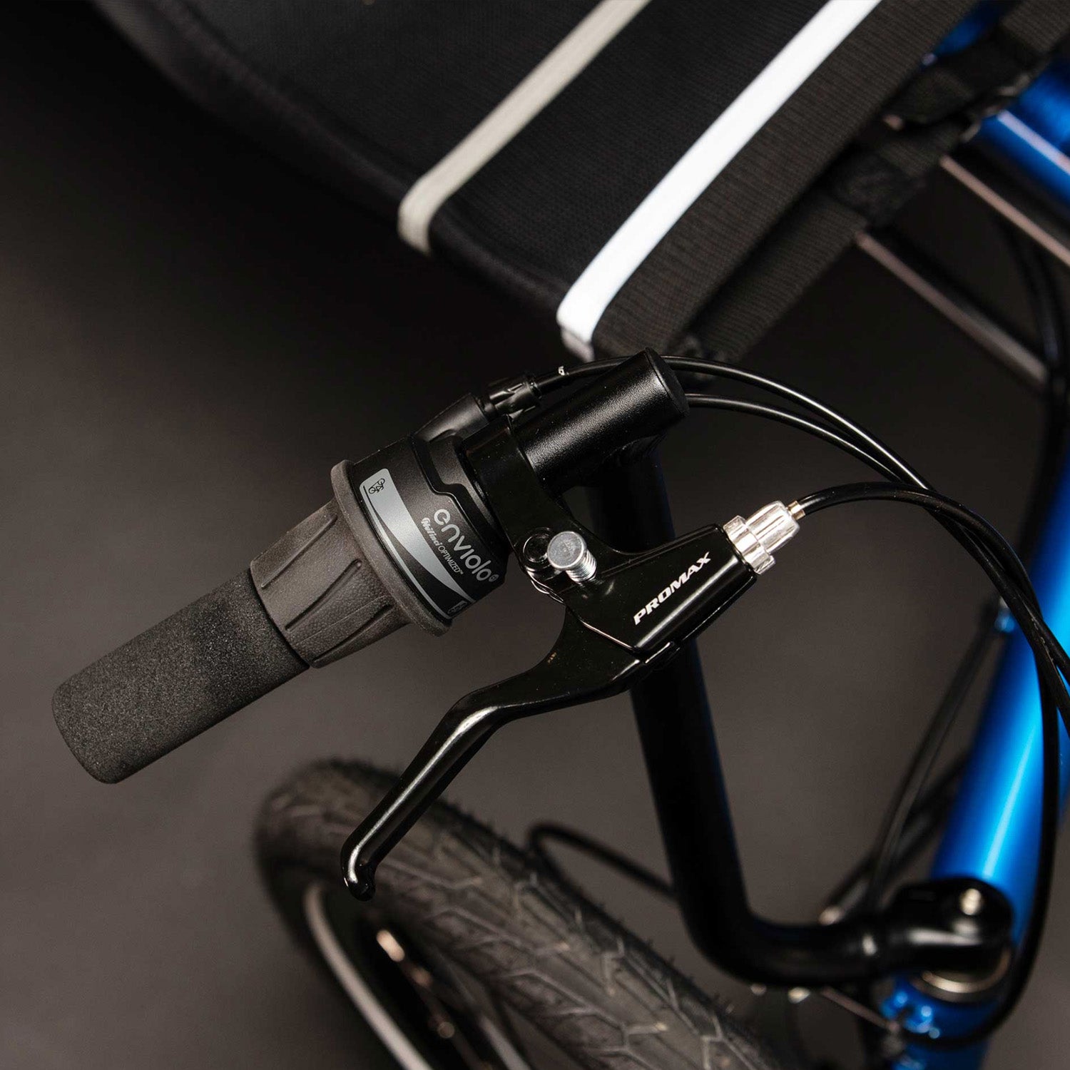 TerraTrike Rouge - City Blue 2022 handles, Bixby Bicycles, Oklahoma