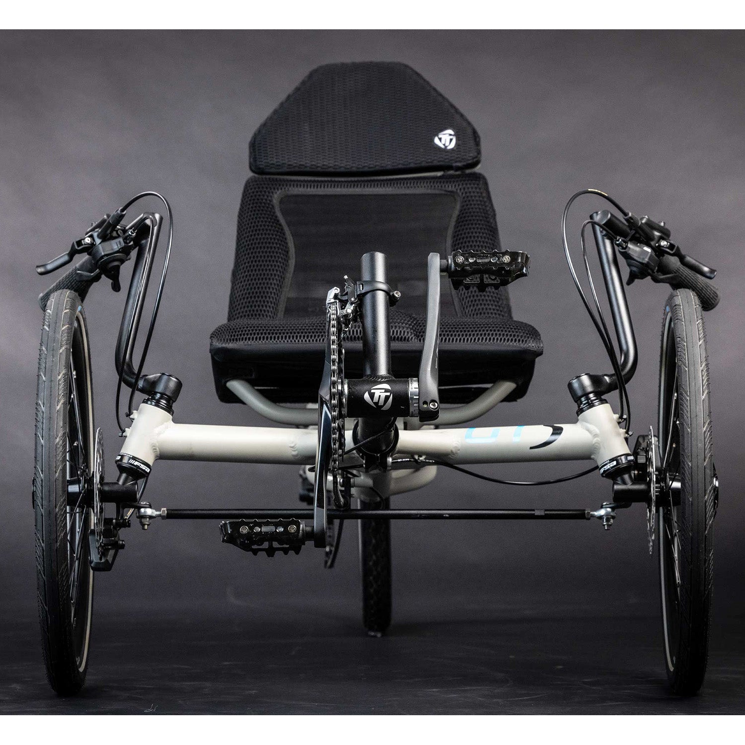 TerraTrike GTS, 24" Rear, Shamino 105, Fog, bixbybicycles.com