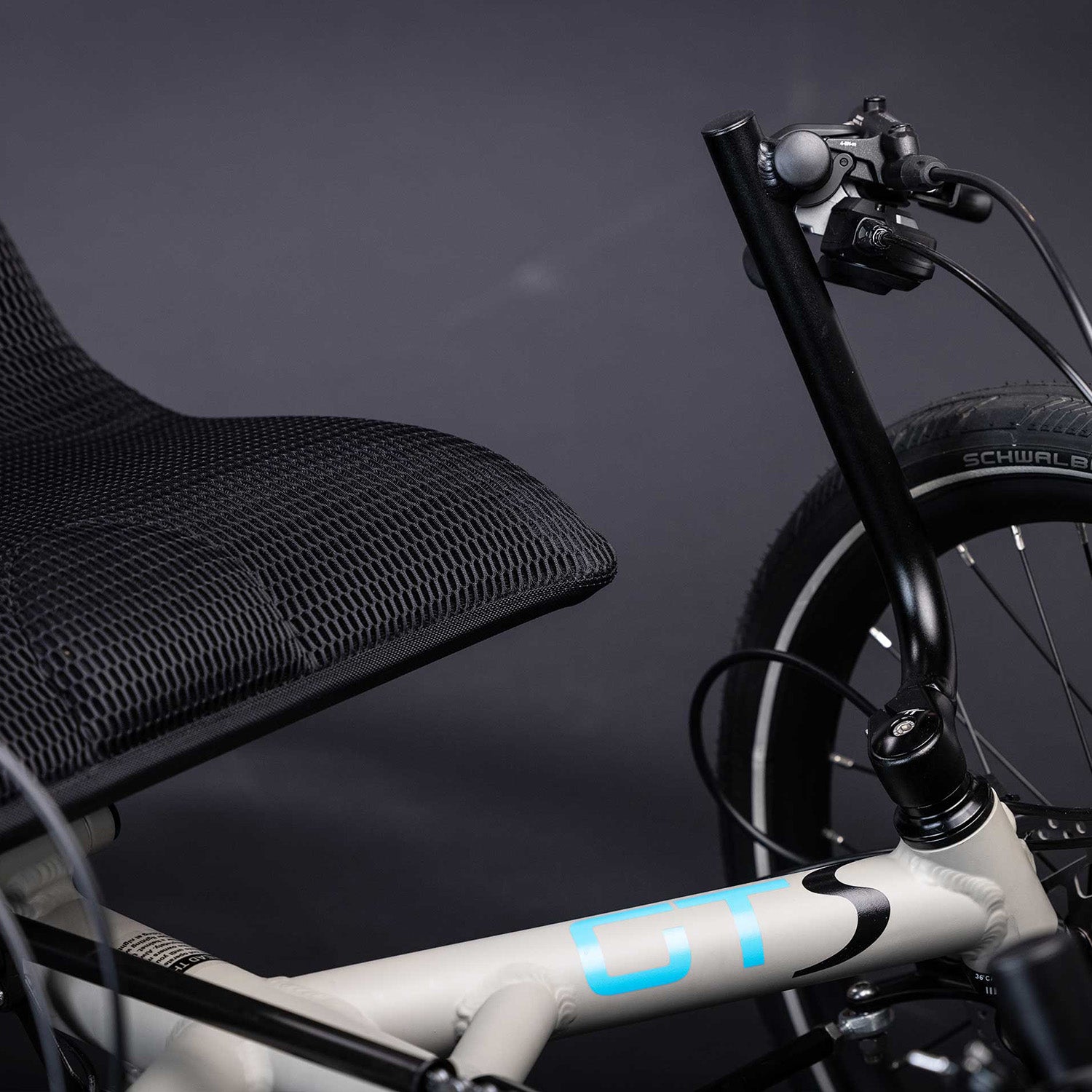 TerraTrike GTS, 24" Rear, Shamino 105, Fog, bixbybicycles.com