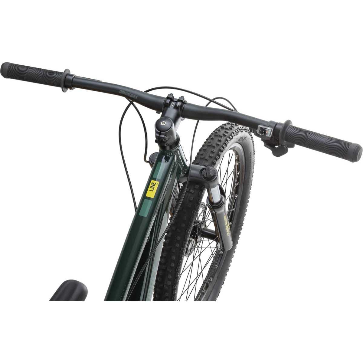 Diamondback Line 24" Youth Mountain Bike, Dark Green, Sram 8 Speed, bixbybicycles.com