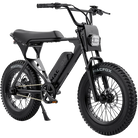 Macfox X1S Commuter E-Bike, 500W 48V, Black, bixbybicycles.com