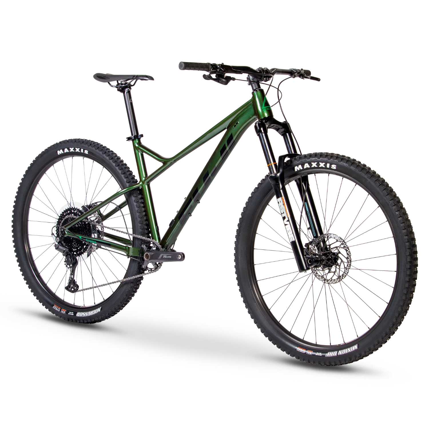 Fuji Bighorn 1.5, 29ER, Forest Green, bixbybicycles.com
