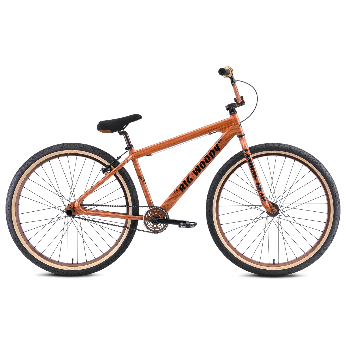 SE Bikes Big ripper 29" wheel 2022 BMX Woodgrain - Big Woody, Bixby Bicycles, Oklahoma