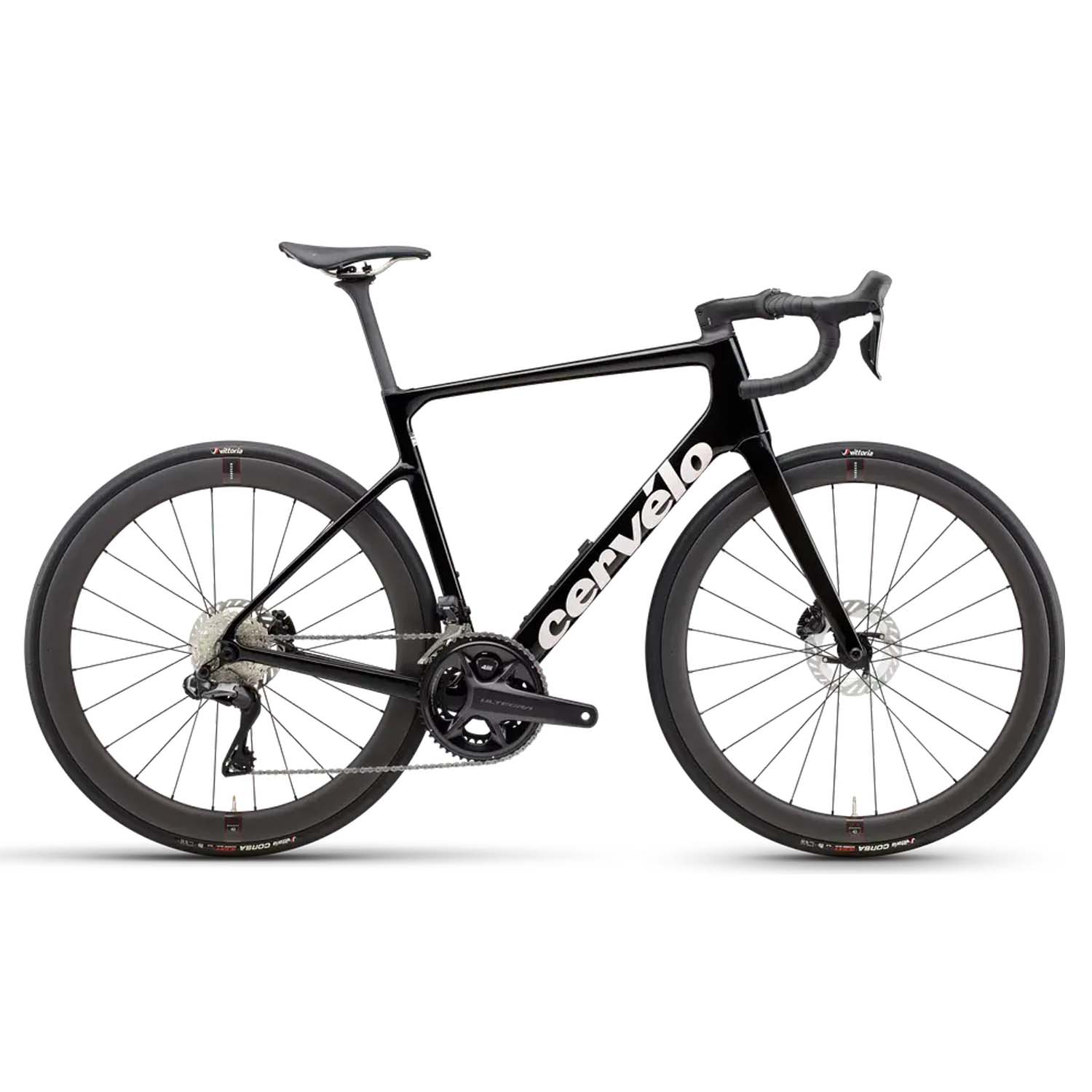 2024 Cervélo Caledonia 5, Shimano Ultegra Di2, 12-SPD, Five Black, 56cm, bixbybicycles.com