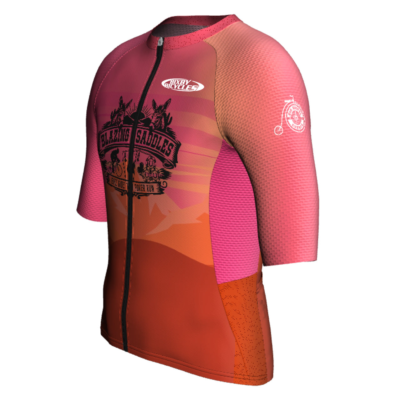 Blazing Saddles Ride Jersey – Official 2026 Event Jersey. bixbybicycles.com