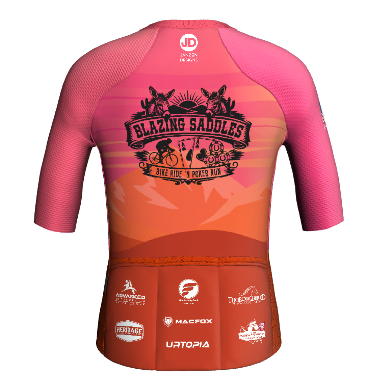 Blazing Saddles Ride Jersey – Official 2026 Event Jersey. bixbybicycles.com