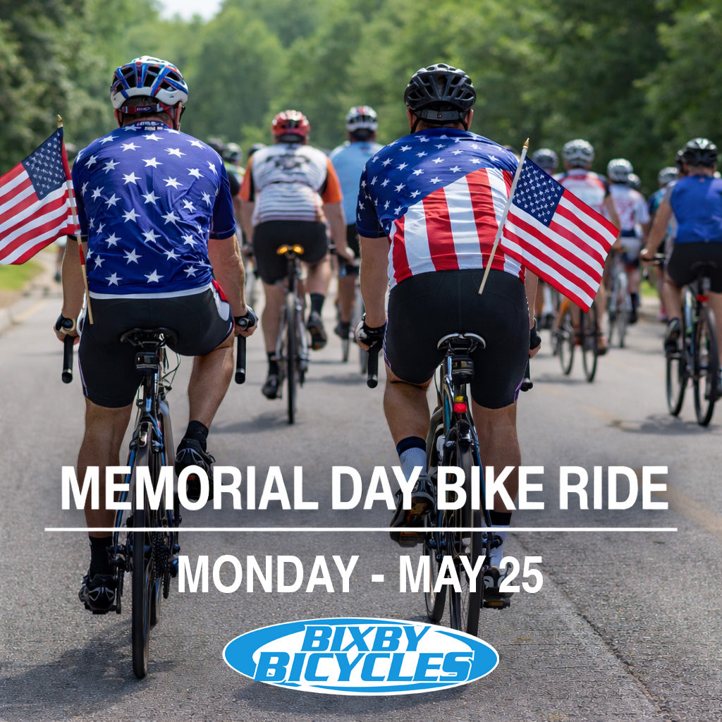 Bixby Bicycles Memorial Day bike ride, May 26, 2026