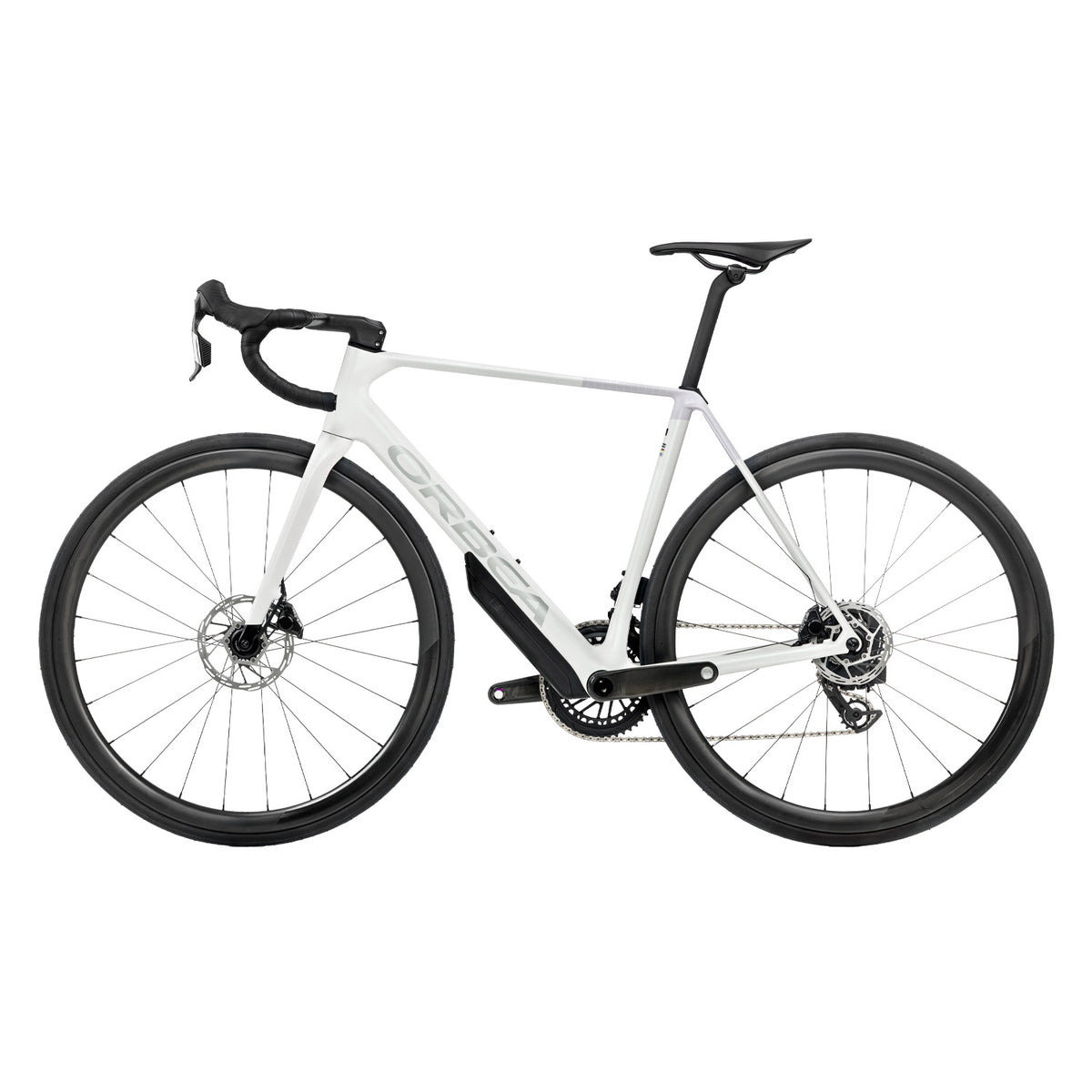 2027 Orbea Orca M30 Shimano 105 Cable 12-Speed, White, bixbybicycle.com