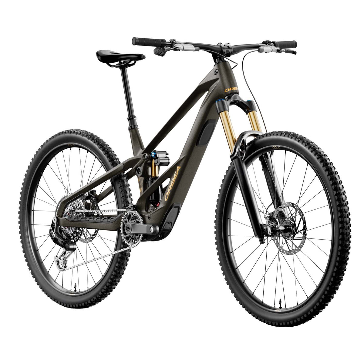 2027 Orbea Wild LT H20, Bosch CX, Titan/Gold, bixbybicycles.com