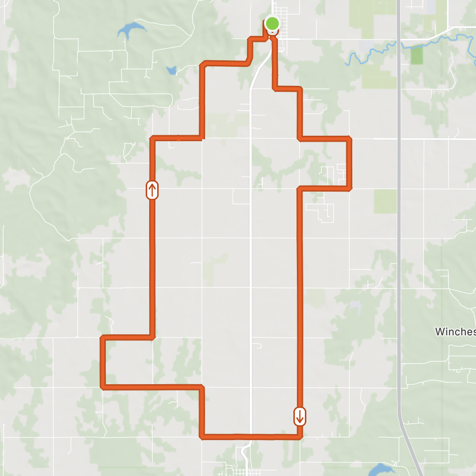Lazy Llama 25 mile bike ride, bixbybicycles.com