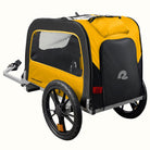 Retrospec Rover Waggin, Pet Trailer, Yellow/Orange, bixbybicycles.com