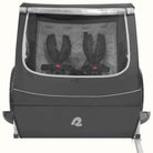 Retrospec Rover, 2 Passenger Trailer all black, bixbybcycles.com