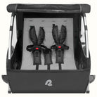 Retrospec Rover, 2 Passenger Trailer all black, bixbybcycles.com