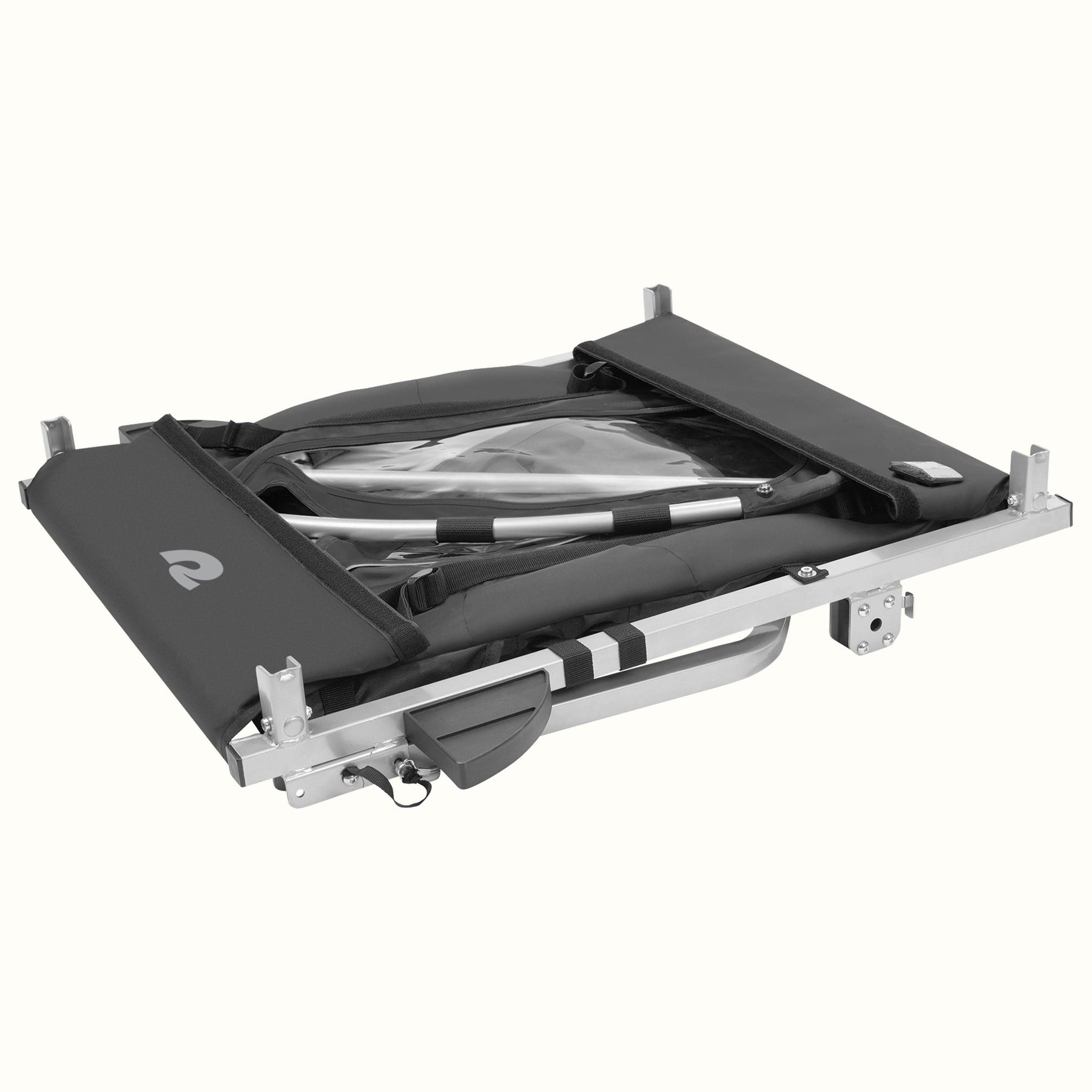 Retrospec Rover, 2 Passenger Trailer all black, bixbybcycles.com