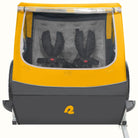 Retrospec Rover, 2 Passenger Trailer Yellow/Orange, bixbybicycles.com