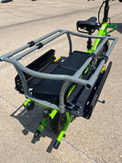 YUBA FastRack Cargo/Passenger E-Bike, Green, Gently Used, bixbybicycles.com