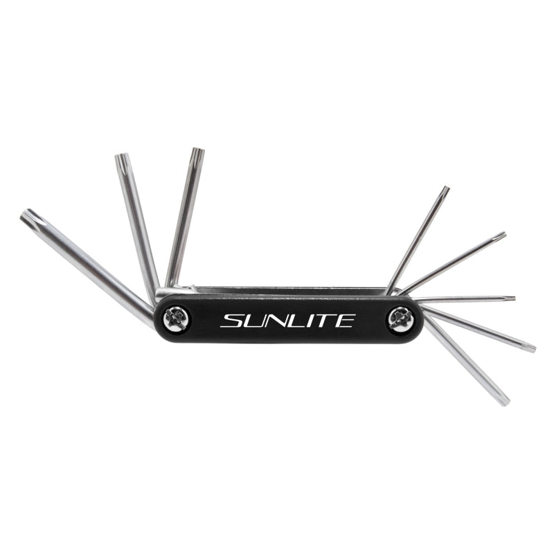 Sunlite Folding TORX Wrench Torx Wrench Set Black, bixbybicycles.com