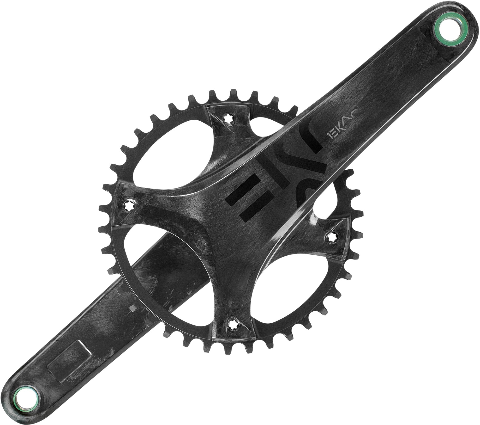 Campagnolo Ekar Carbon Crankset, 170mm, 38 tooth, 1 x13, bixbybicycles.com