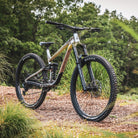 Fuji Rakan  1.1 LT Full Suspension Mountain Bike, 29ER, Silver, bixbybicycles.com