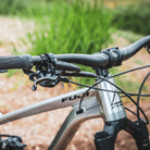 Fuji Rakan  1.1 LT Full Suspension Mountain Bike, 29ER, Silver, bixbybicycles.com