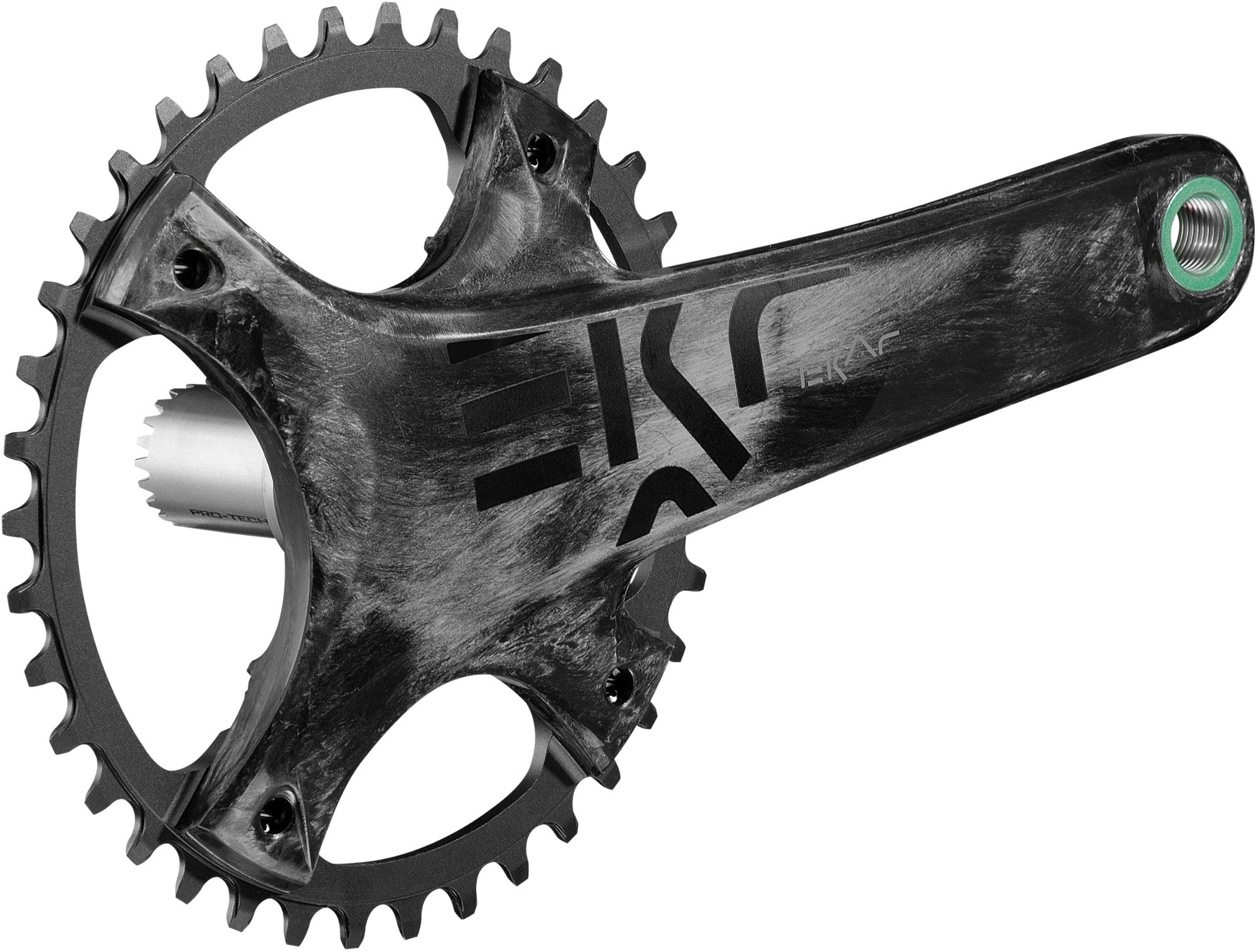 Campagnolo Ekar Carbon Crankset, 170mm, 38 tooth, 1 x13, bixbybicycles.com