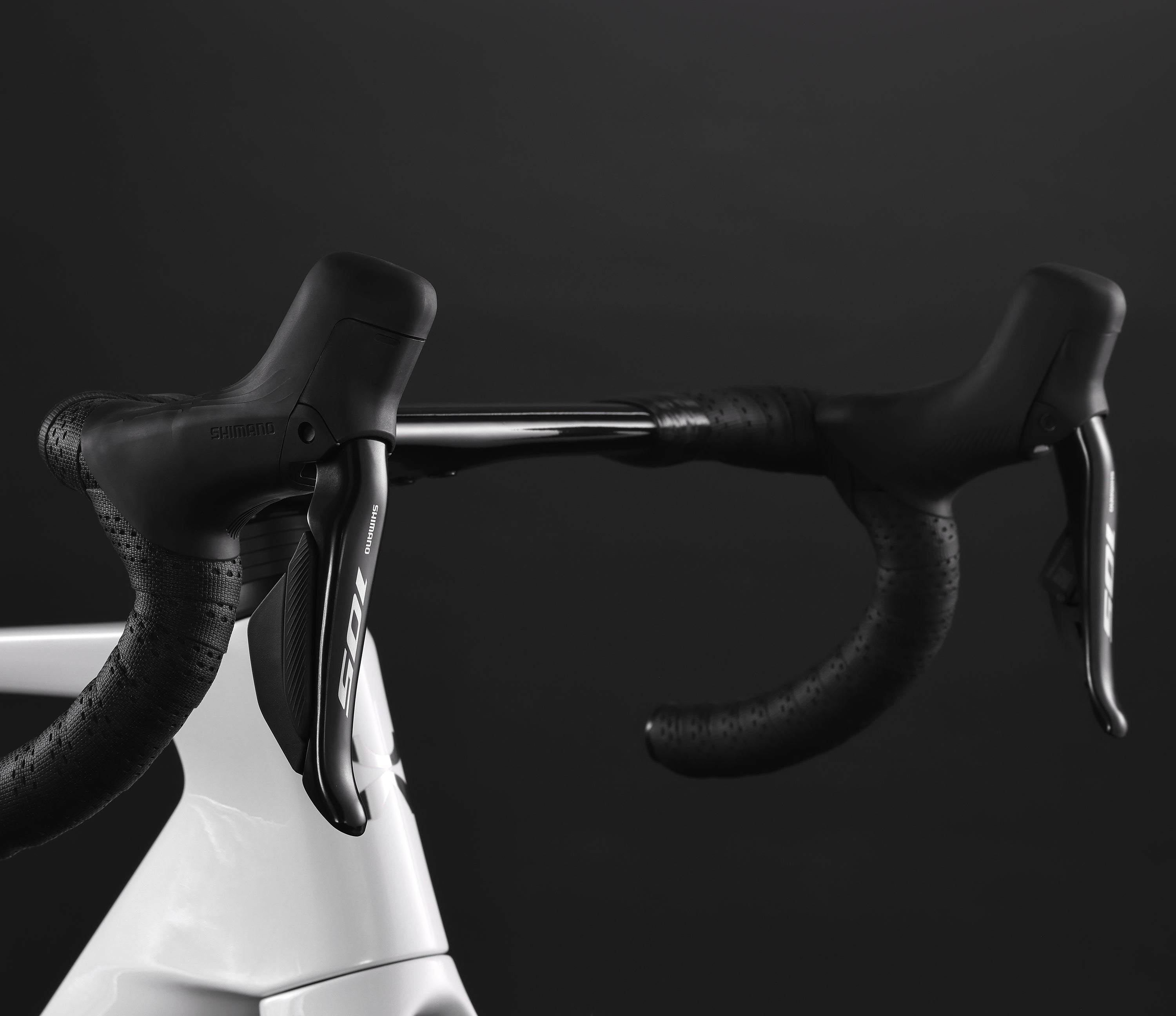 A-LAB AD8 Shimano 105 Di2 Road Bike, Starlight Blue/White, bixbybicycles.com