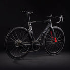 A-LAB AD8 Shimano 105 Di2 Road Bike, Sunspot Red/Black, bixbybicycles.com