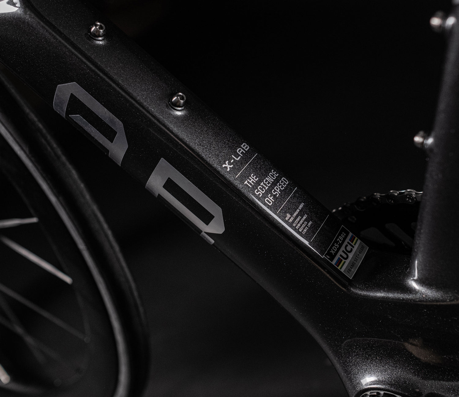 A-LAB AD8 Shimano 105 Di2 Road Bike, Sunspot Red/Black, bixbybicycles.com