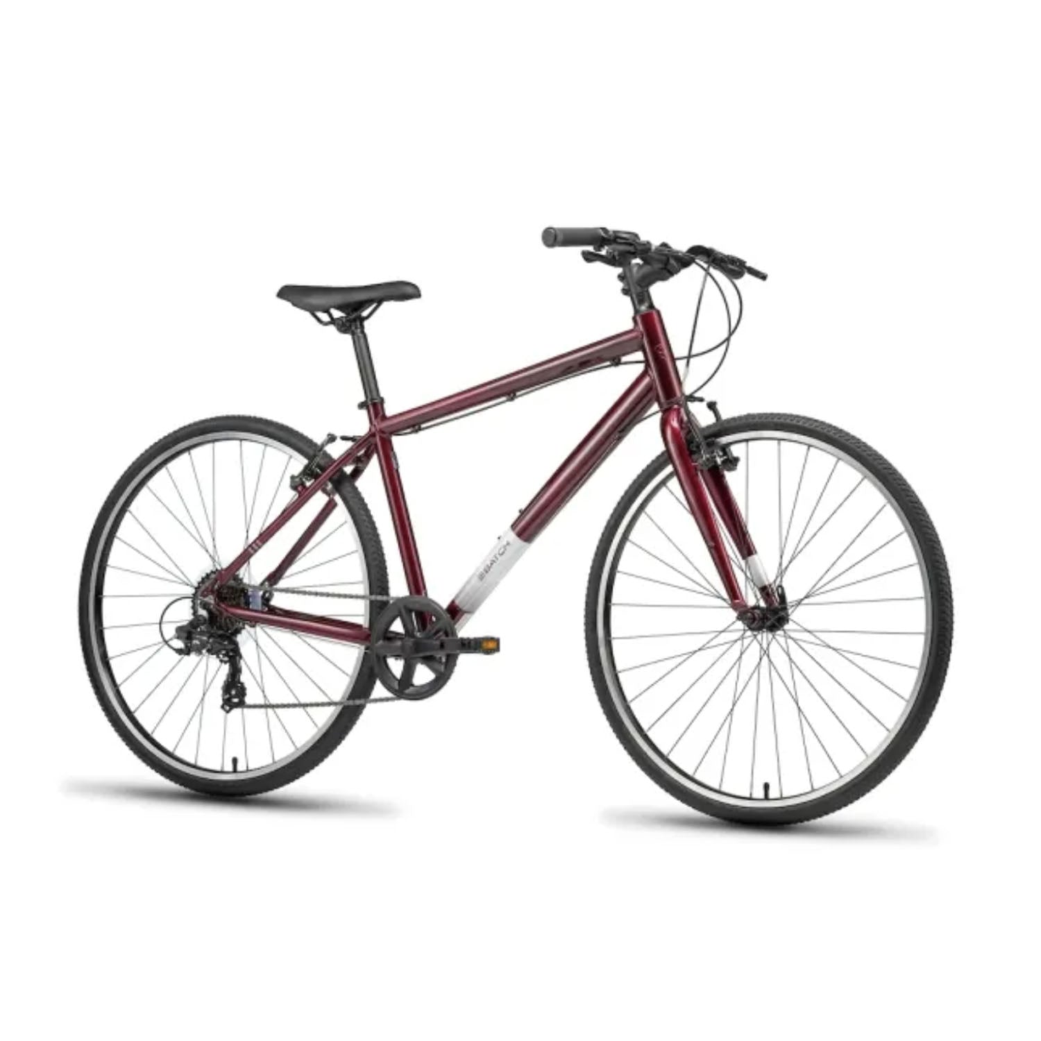 BATCH Lifestyle Bike, 1 by 7 Speed, Red XS|L, bixbybicycles.com