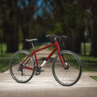 BATCH Lifestyle Bike, 1 by 7 Speed, Red XS|L, bixbybicycles.com