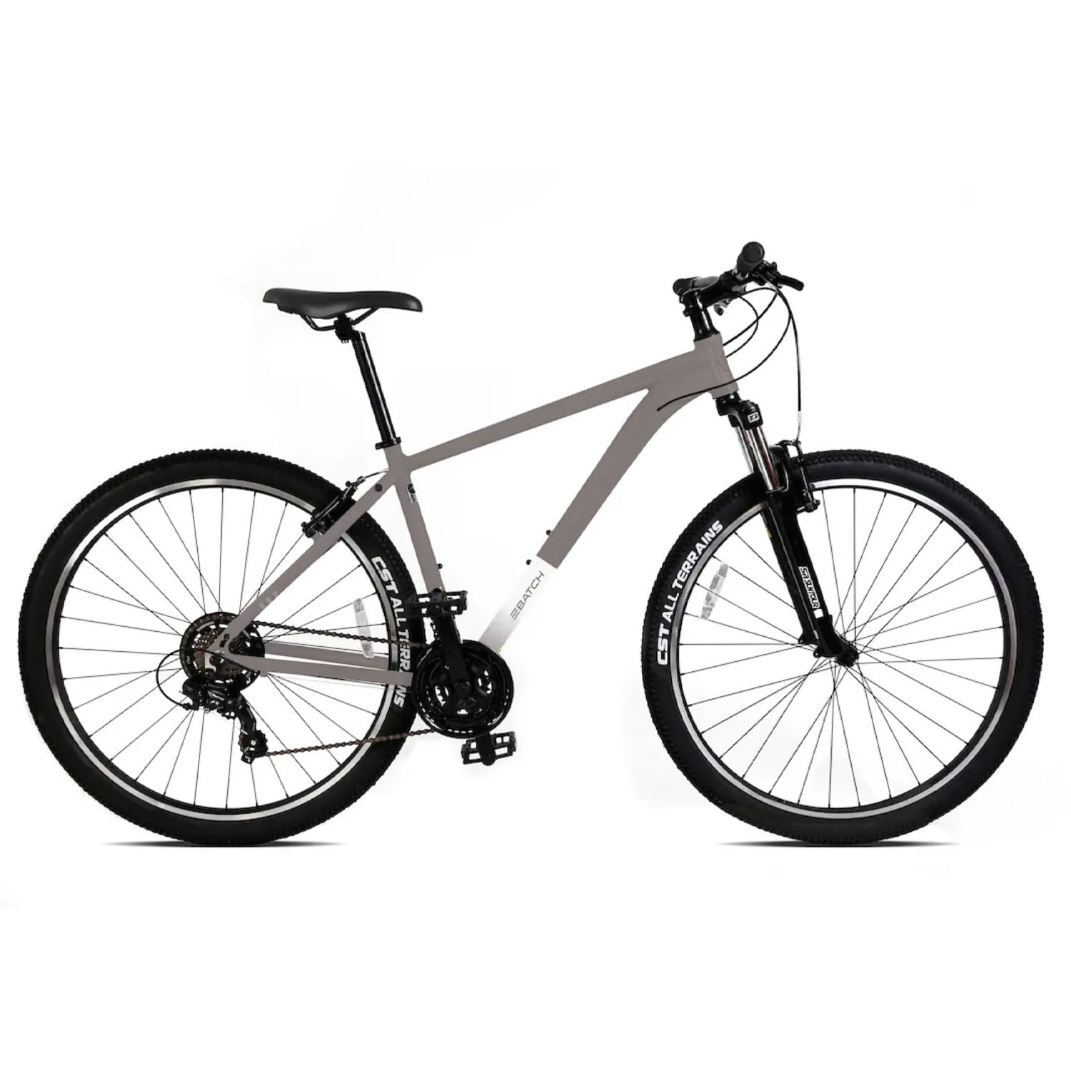 BATCH Mountain Bike, 3 by 7 Speed, Grey M|L, bixbybicycles.com