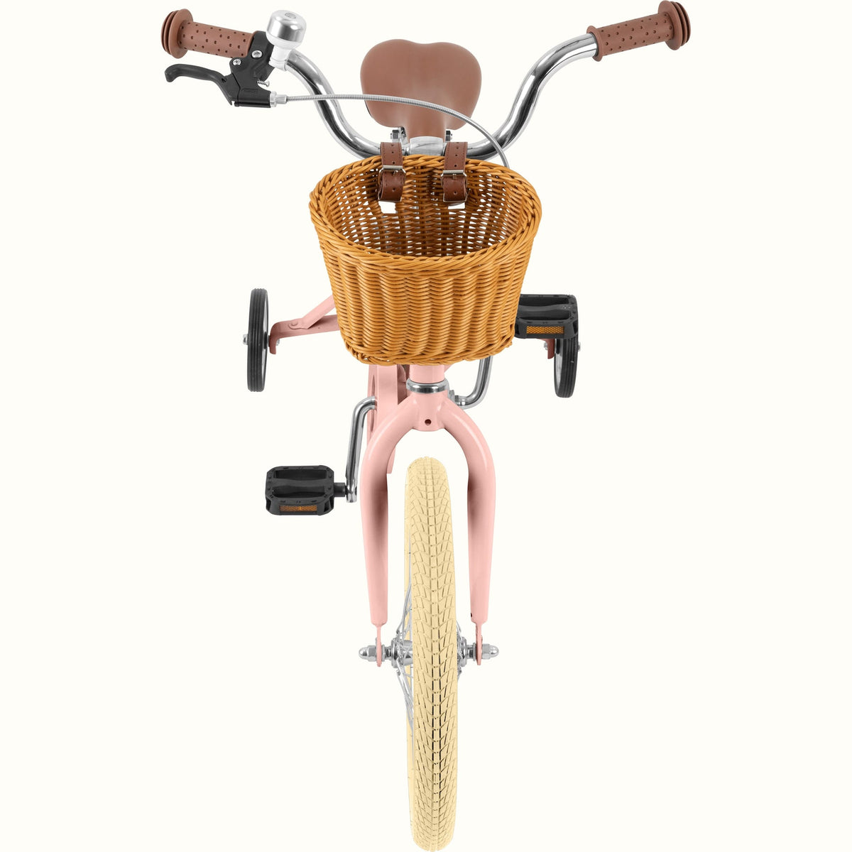 Retrospec Beaumont Mini 16" Kids Bike, Blush Pink, bixbybicycles.com