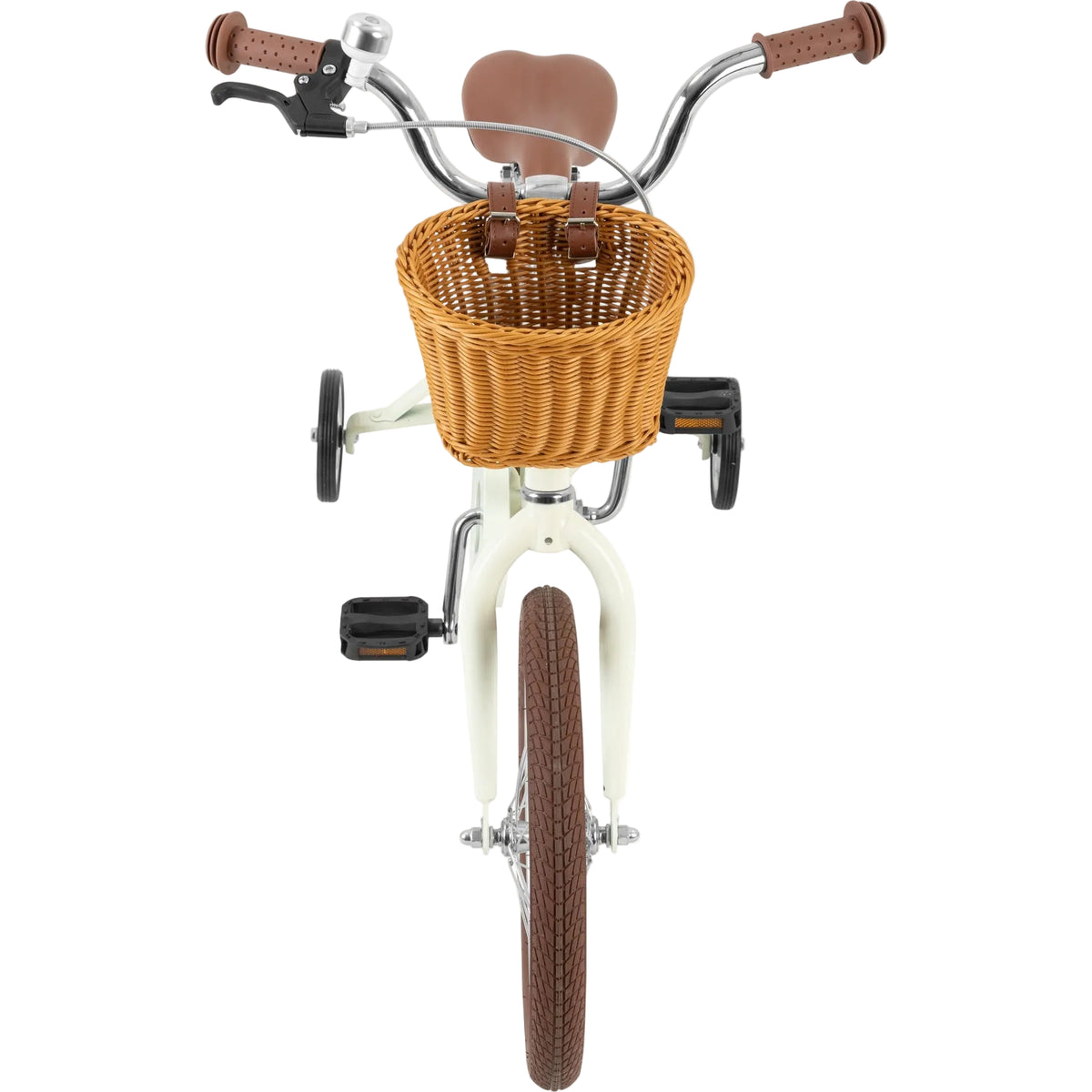 Retrospec Beaumont Mini 16" Kids Bike, Eggshell, bixbybicycles.com