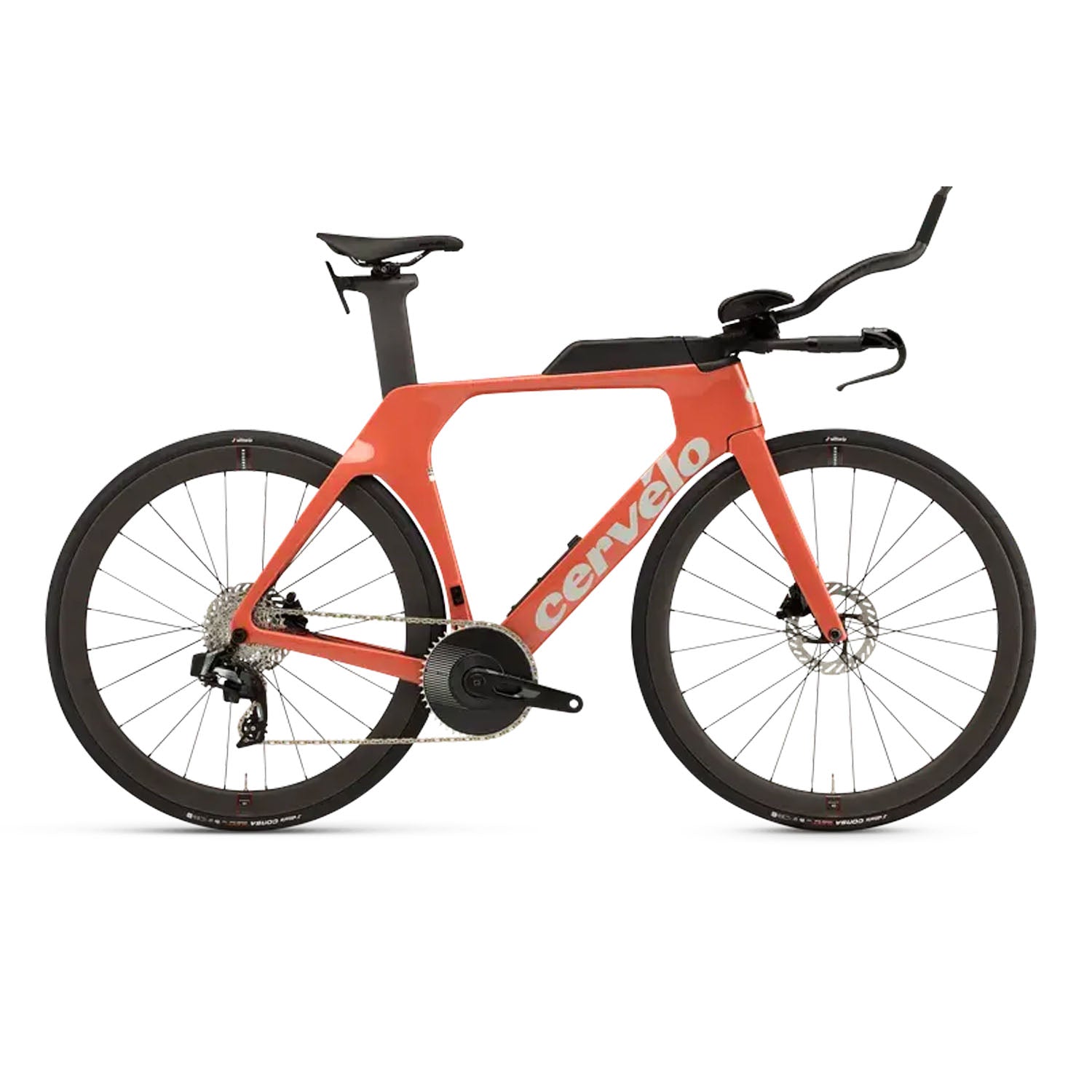 Cervélo P Series SRAM Rival 12-Speed AXS 1, Orange, 54cm, bixbybicycles.com