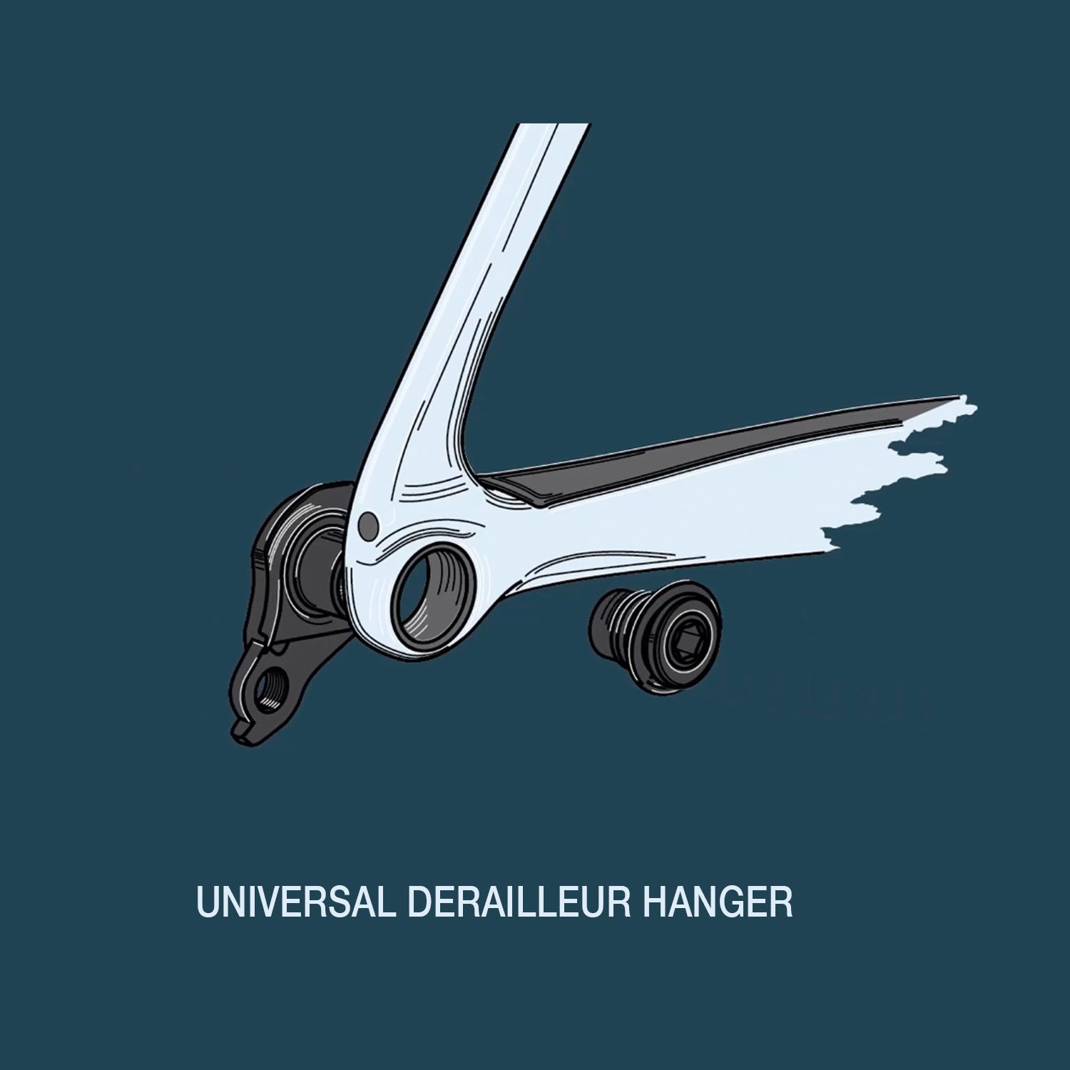 Cervélo Aspero 2026 universal deralleur hanger, bixbybicycles.com