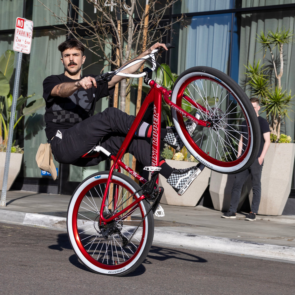 SE Fast Ripper 29" BMX, Red Sangria, bixbybicycles.com
