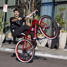 SE Fast Ripper 29" BMX, Red Sangria, bixbybicycles.com