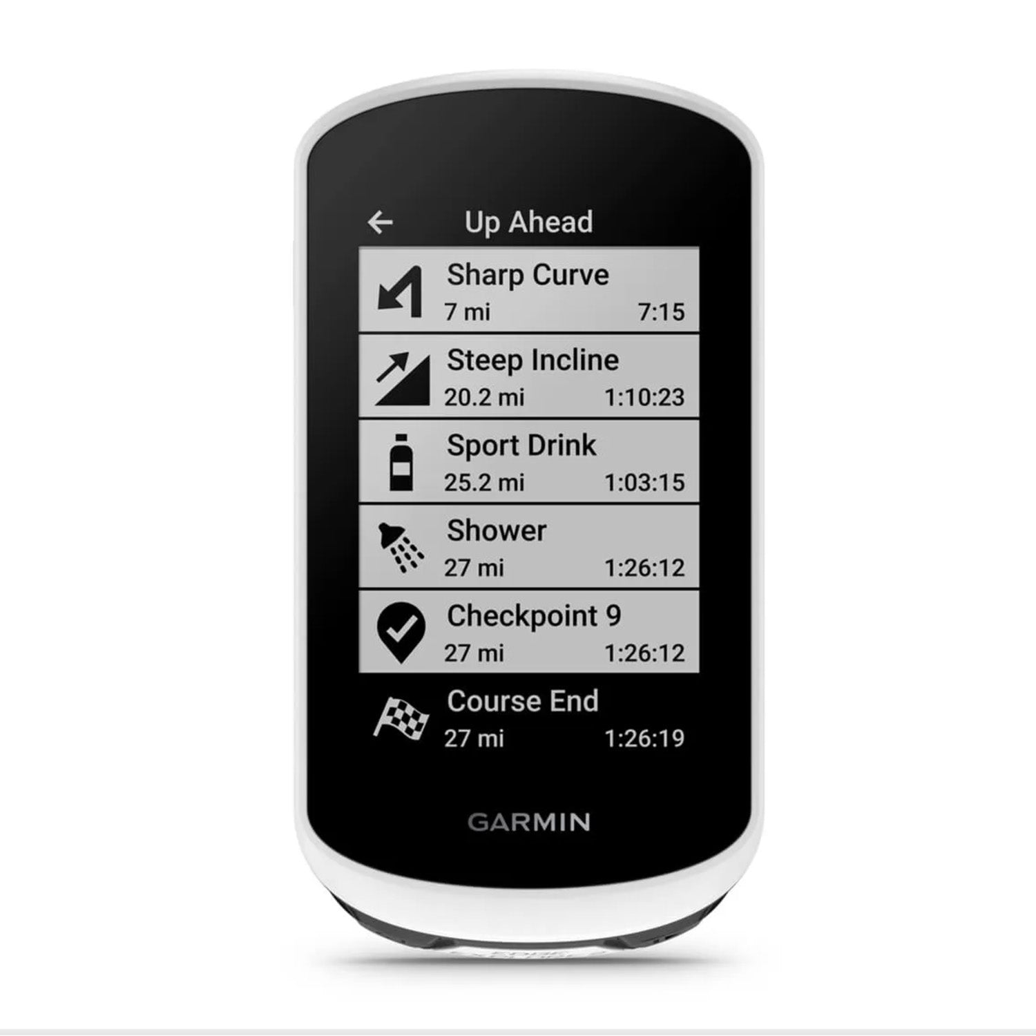 Garmin Edge® Explore 2 Bike Computer Standard (White), bixbybicycles.com