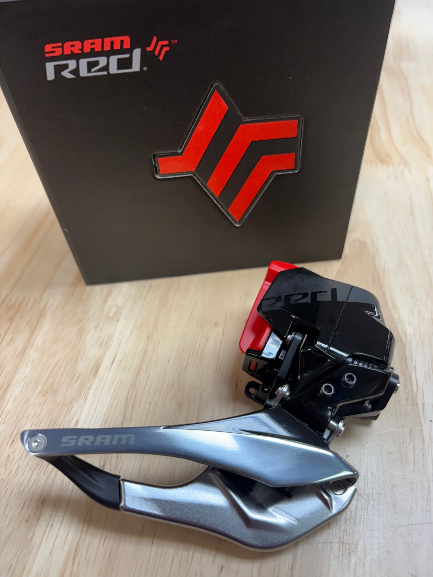 SRAM RED eTap AXS Front Derailleur, bixbybicycles.com