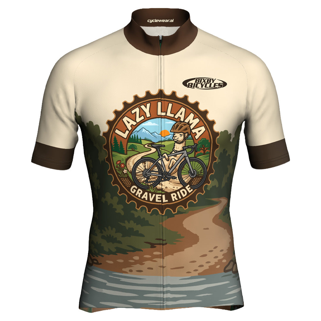 Lazy Llama Gravel Ride Jersey – Official Event Jersey, bicbybicycles.com