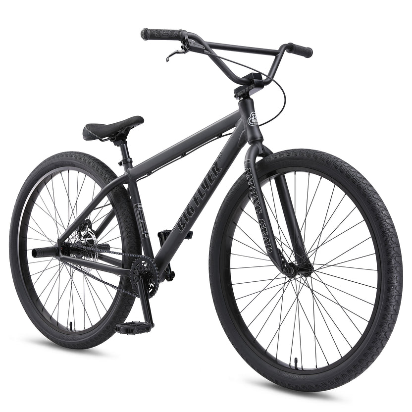 SE Big Flyer 29" BMX, Matte Black 2027, bixcbybicycles.com