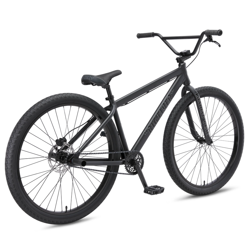 SE Big Flyer 29" BMX, Matte Black 2027, bixcbybicycles.com