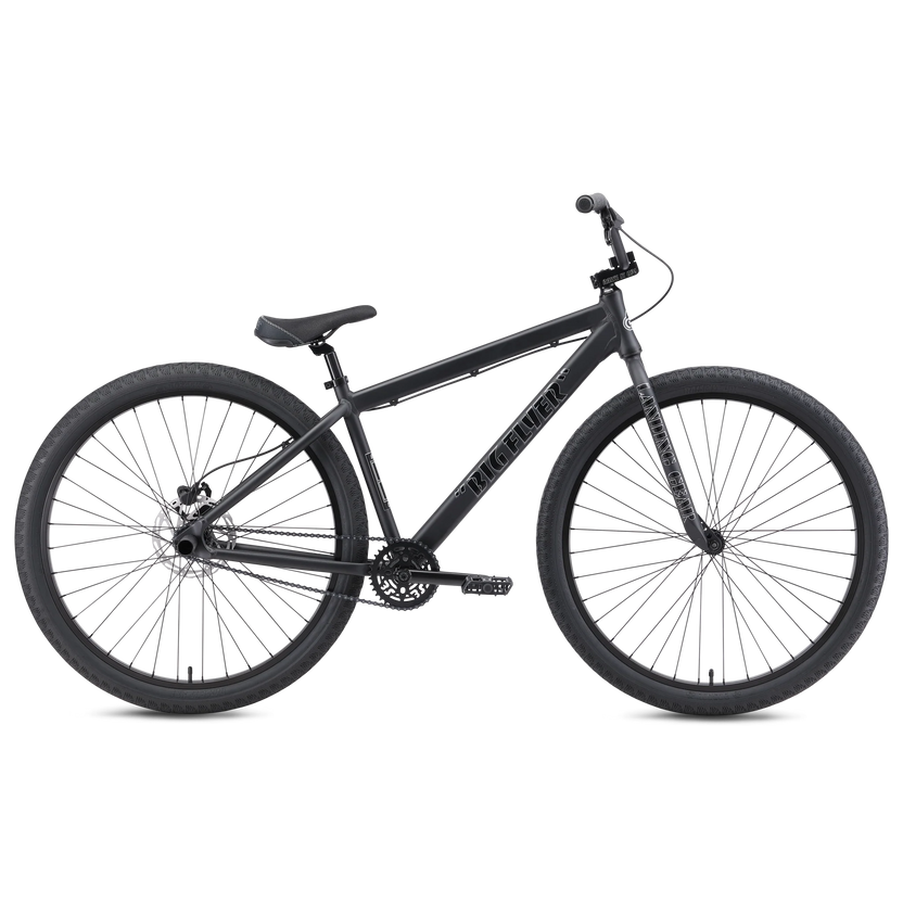 SE Big Flyer 29" BMX, Matte Black 2027, bixcbybicycles.com
