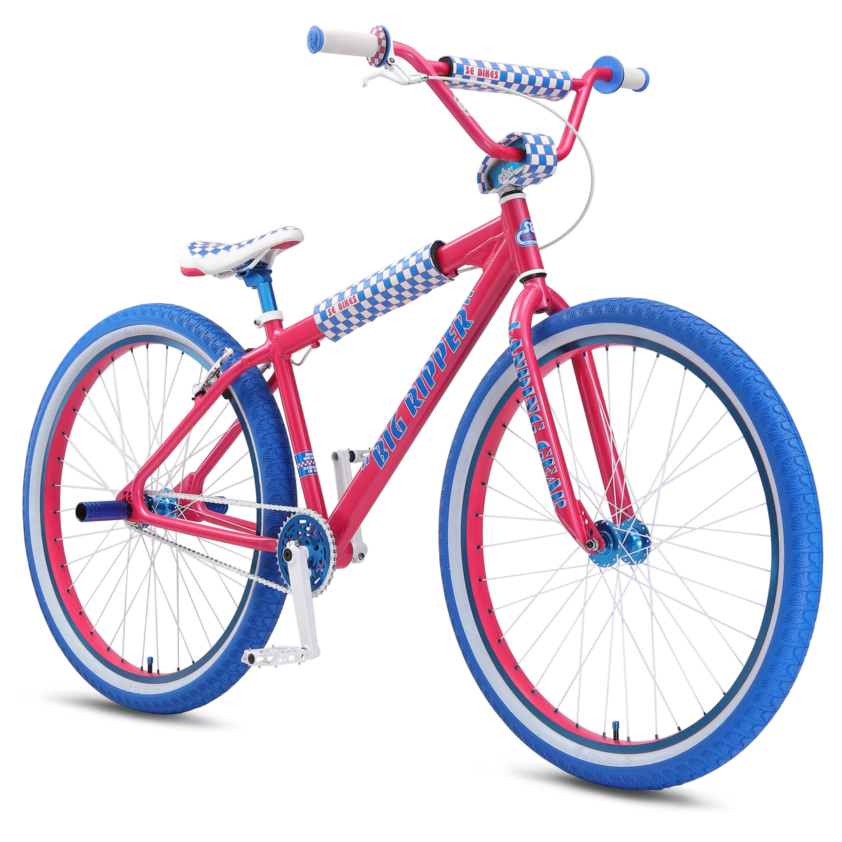 SE Big Riper 29" BMX, Hot Pink, 2025, bixbybicycles.com