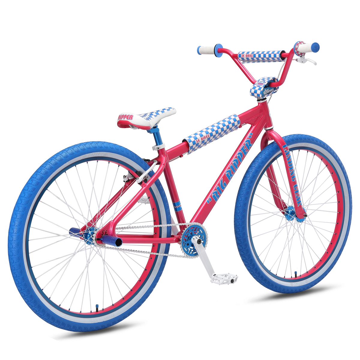 SE Big Riper 29" BMX, Hot Pink, 2025, bixbybicycles.com