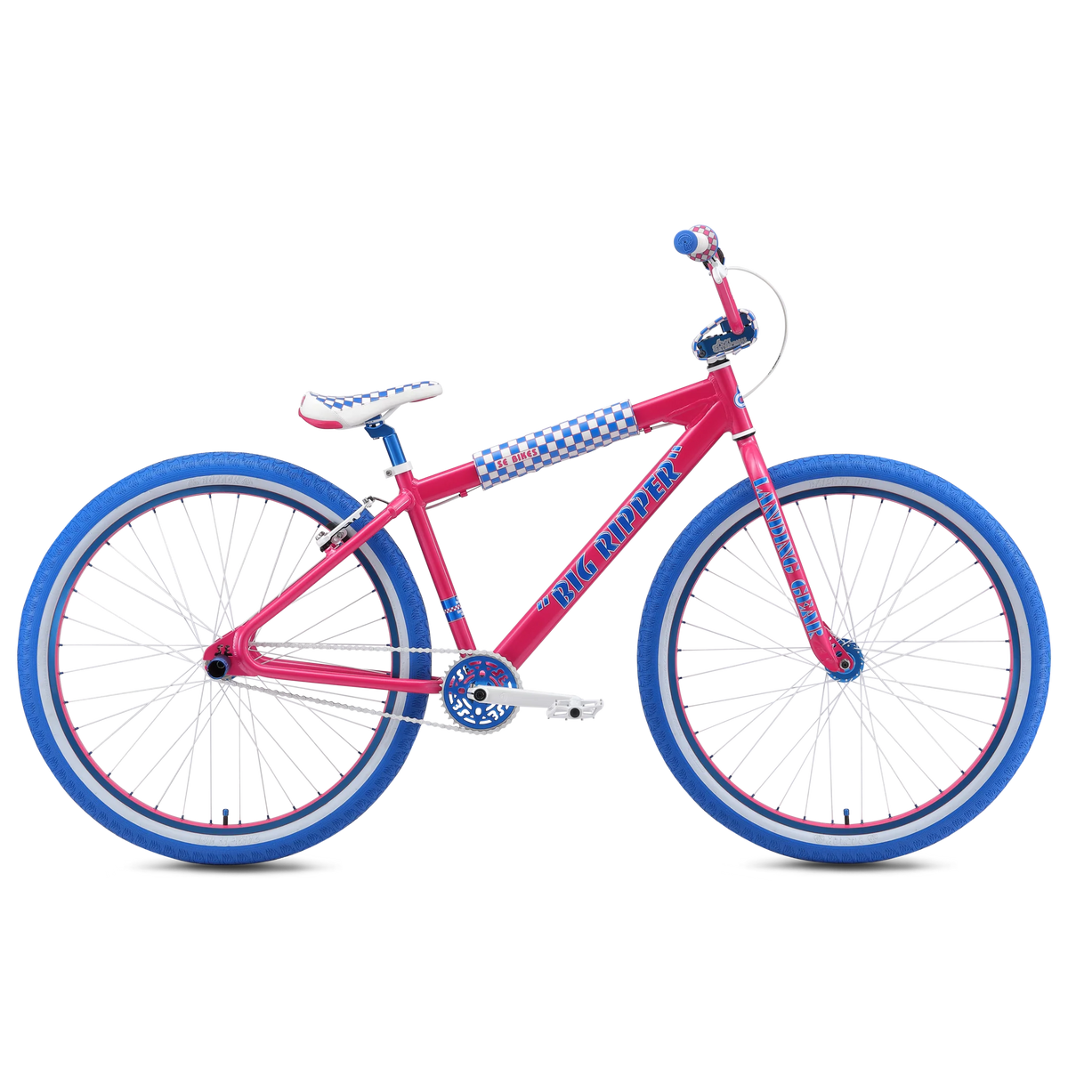 SE Big Riper 29" BMX, Hot Pink, 2025, bixbybicycles.com