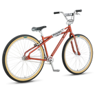 SE Quadangle Looptail 29" Racing Bike, Candy Flame Orange, bixbybicycles.com