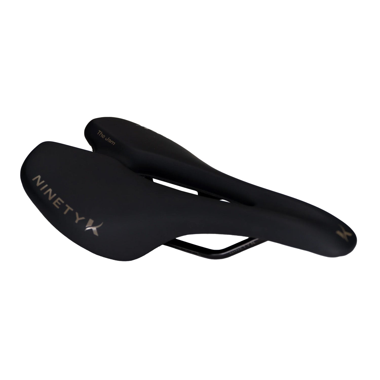 NinetyK The Jam Saddle, Black, Road/Gravel, bixbybicycle.com